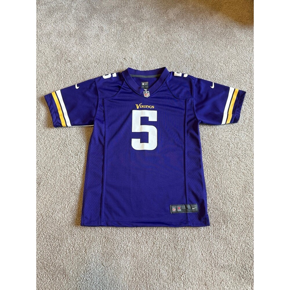 Teddy Bridgewater Minnesota Vikings Nike Youth NFL Jersey Size Large